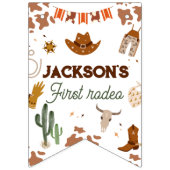 Bannière À Fanions 1er joli anniversaire 12 mois Photo Jalon (Premier drapeau)