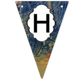 Bannière À Fanions 3 couleurs de peinture (Deuxième drapeau)