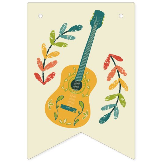 Bannière À Fanions 3-Esta Trois Esta Fiesta Troisième Anniversaire (Deuxième drapeau)