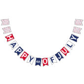 Bannière À Fanions 4 juillet Fête de l'Indépendance BBQ (Tout)