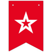 Bannière À Fanions 4 juillet Rouge blanc et bleu (Premier drapeau)