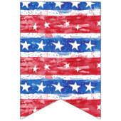 Bannière À Fanions 4th Bunting Flags Stars et Stripes (Deuxième drapeau)