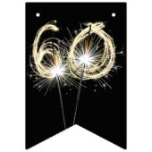 Bannière À Fanions 60e Anniversaire ou fête du Bunting (Deuxième drapeau)