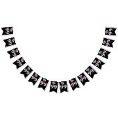 Bannière À Fanions 99e anniversaire ballons (Tout)