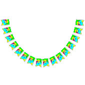 Bannière À Fanions Abstrait (Tout)