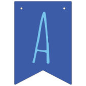 Bannière À Fanions Ahoy C'est un Baby shower garçon (Premier drapeau)