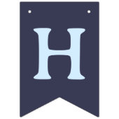 Bannière À Fanions Ahoy C'est un garçon Baby shower Bunting Flags Ban (Troisième drapeau)