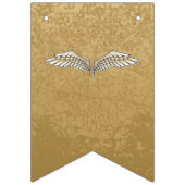 Bannière À Fanions Ailes beiges (Troisième drapeau)