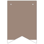 Bannière À Fanions Améliorez le style de votre salon avec un brun  (Troisième drapeau)