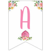 Bannière À Fanions Animaux de ferme Barnyard Girl Joyeux Anniversaire (Troisième drapeau)