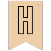 Bannière À Fanions Animaux de fête personnalisables (Deuxième drapeau)