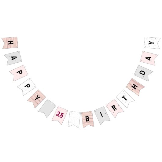 Bannière À Fanions Anniversaire (Tout)