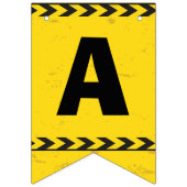 Bannière À Fanions Anniversaire de enfant de construction Cool person (Deuxième drapeau)