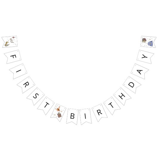 Bannière À Fanions Anniversaire de Harry Potter Icon (Tout)