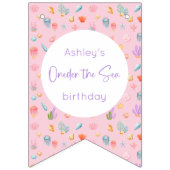 Bannière À Fanions Anniversaire De La Mer (Premier drapeau)