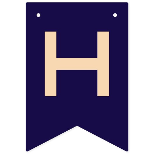 Bannière À Fanions Anniversaire de l'astronaute spatial Rocket & Plan (Deuxième drapeau)