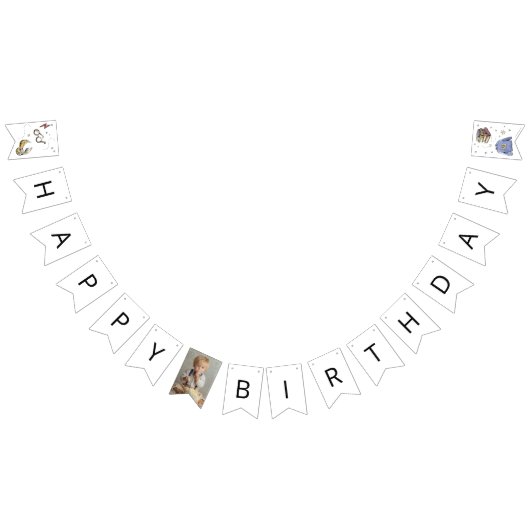 Bannière À Fanions Anniversaire de l'icône Harry Potter (Tout)