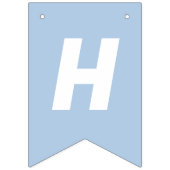 Bannière À Fanions Anniversaire de Rocket Hippo (Deuxième drapeau)