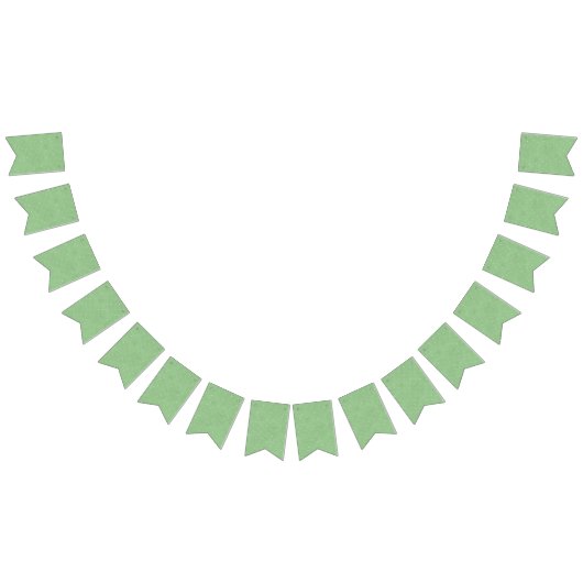 Bannière À Fanions Anniversaire de thé de pois doux - à pois vert (Tout)