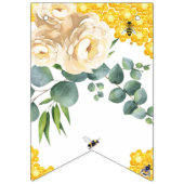 Bannière À Fanions Anniversaire des abeilles (Premier drapeau)
