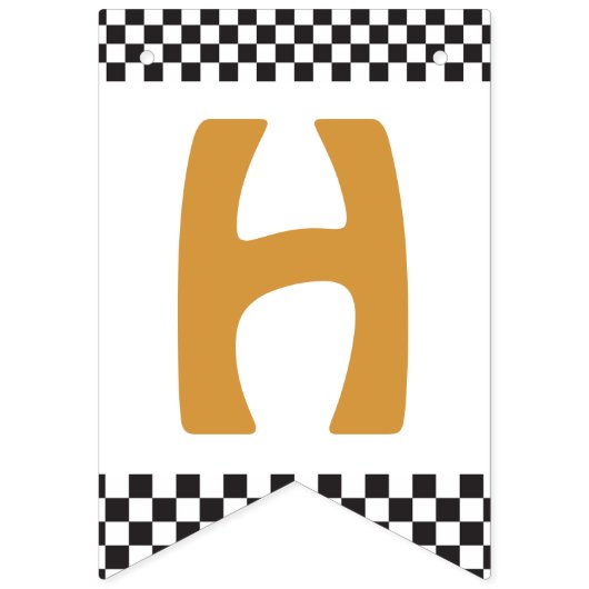 Bannière À Fanions Anniversaire d'un Mec Éffrayant (Deuxième drapeau)