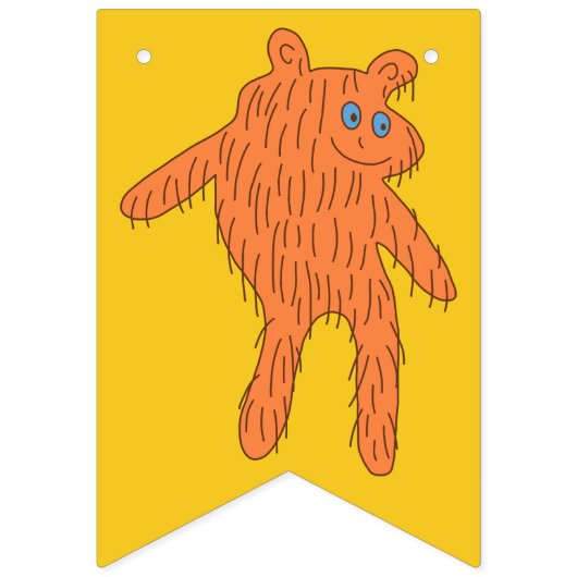 Bannière À Fanions Anniversaire enfant (Troisième drapeau)