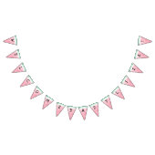 Bannière À Fanions Aquarelle de pastèque (Tout)