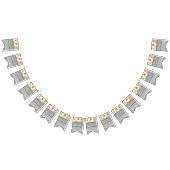 Bannière À Fanions Aquarelle en bois clair Fleurs florales (Tout)