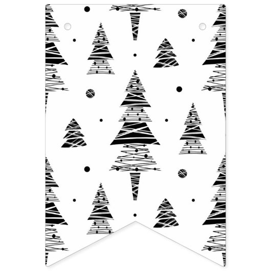 Bannière À Fanions Arbre de Noël (Deuxième drapeau)