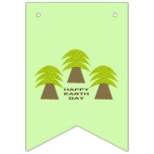 Bannière À Fanions Arbres jours des terres (Deuxième drapeau)