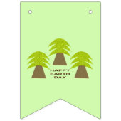 Bannière À Fanions Arbres jours des terres (Troisième drapeau)