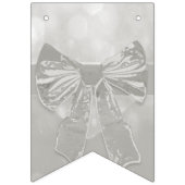 Bannière À Fanions arc d'argent du ☆HAPPY BIRTHDAY☆ (Premier drapeau)