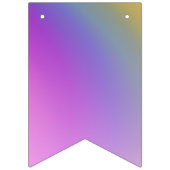 Bannière À Fanions Arc en ciel et nuages Fairy Anniversaire (Premier drapeau)