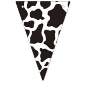 Bannière À Fanions Arrière - plan motif de vache (Deuxième drapeau)