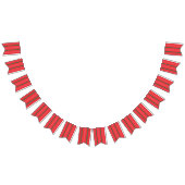 Bannière À Fanions arrière - plan rayé rouge et vert (Tout)