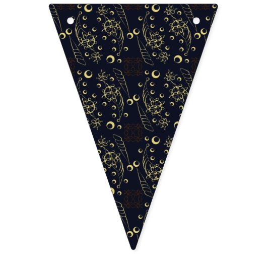 Bannière À Fanions arrière - plan vectoriel motif transparent (Troisième drapeau)