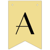 Bannière À Fanions Art Déco 2024 Joyeuse fête du Nouvel An Noir Faux  (Troisième drapeau)