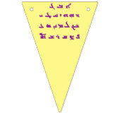 BANNIÈRE À FANIONS ASSYRIE (Deuxième drapeau)