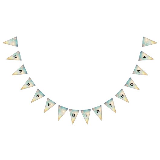 Bannière À Fanions Attention Intergalactique Plaque Anniversaire (Tout)