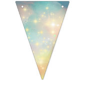 Bannière À Fanions Attention Intergalactique Plaque Anniversaire (Premier drapeau)