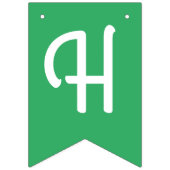 Bannière À Fanions Automne Citrouille Patch 1er Anniversaire Thème de (Deuxième drapeau)