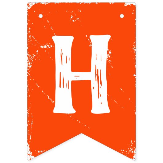 Bannière À Fanions Automne Petit Citrouille Joyeux Anniversaire Banni (Deuxième drapeau)