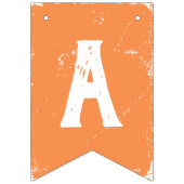 Bannière À Fanions Automne Petit Citrouille Joyeux Anniversaire Banni (Troisième drapeau)