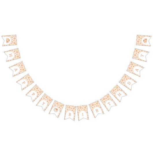 Bannière À Fanions Automne Sweet Little citrouille anniversaire (Tout)