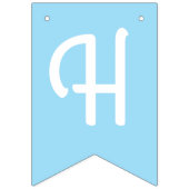 Bannière À Fanions Avions et Jets mignons 1ère fête d'anniversaire (Deuxième drapeau)