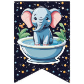 Bannière À Fanions baby (Premier drapeau)