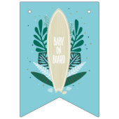 Bannière À Fanions Baby Aqua Tropical À Bord (Premier drapeau)