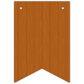 Bannière À Fanions Baby Boy Longhorn Burnt Orange Baby shower (Premier drapeau)