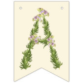 Bannière À Fanions Baby in Bloom Banner - ajoutez un nom personnalisé (Troisième drapeau)