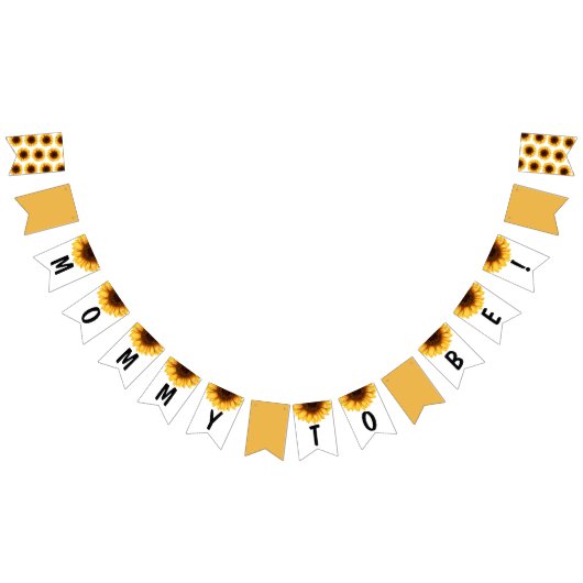 Bannière À Fanions Baby shower d'accueil pour tournesol Automne (Tout)